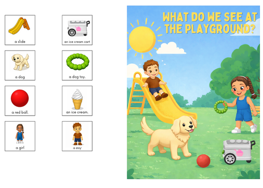 Once Upon a Playground Adaptive AAC Book